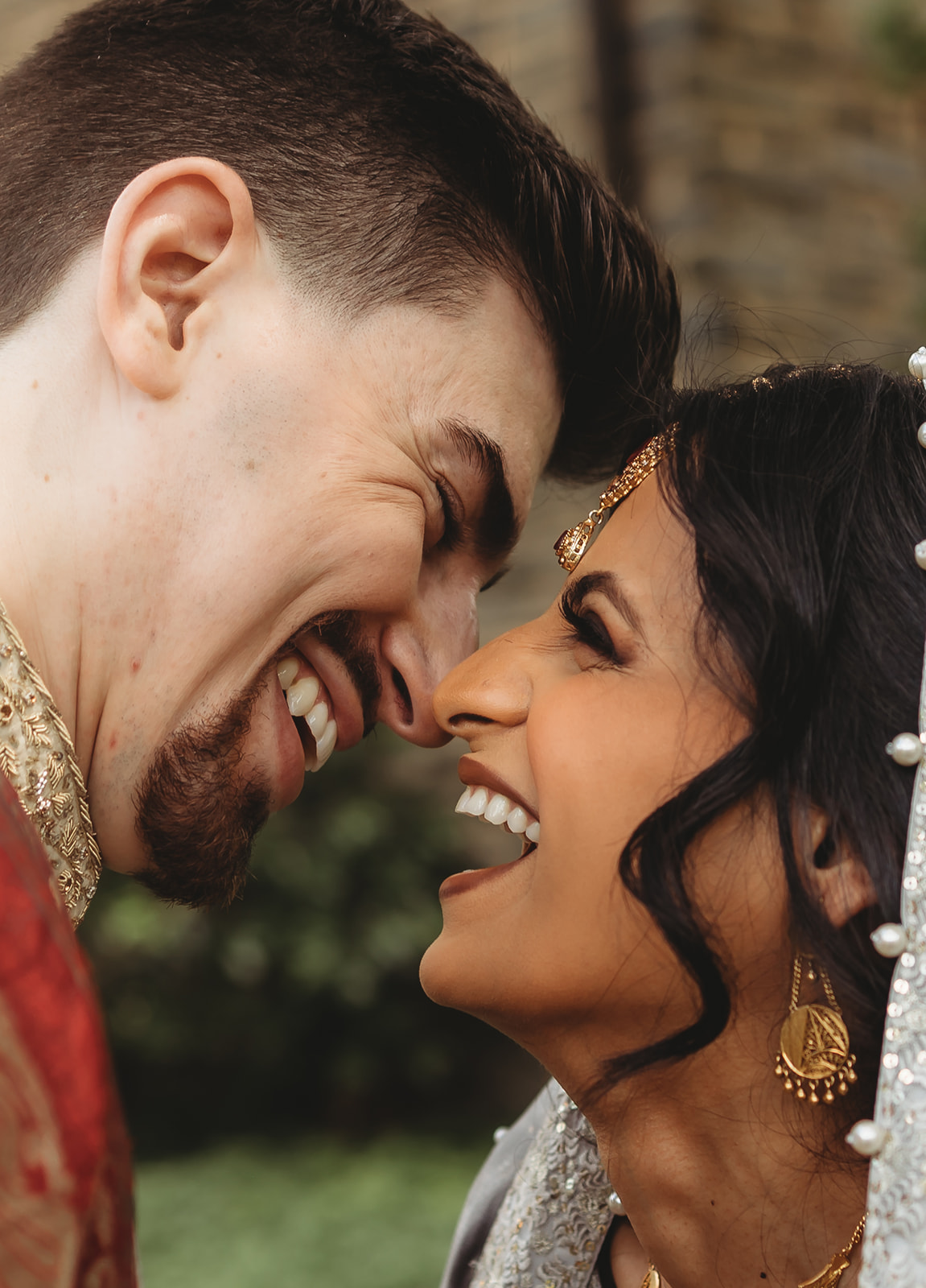 Indian bridal makeup and hair at Brasenhill Mansion